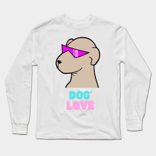 Love dog my family Long Sleeve T-Shirt